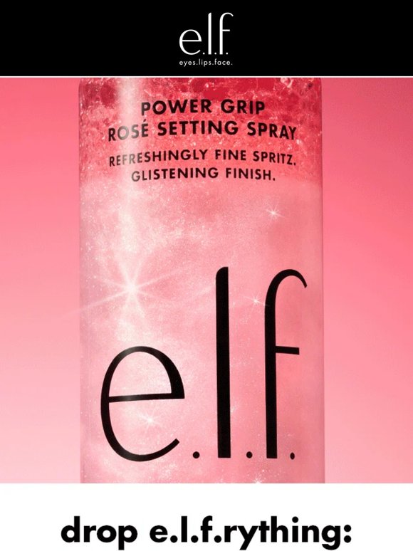 Babe wake up, new e.l.f. just dropped 🤩