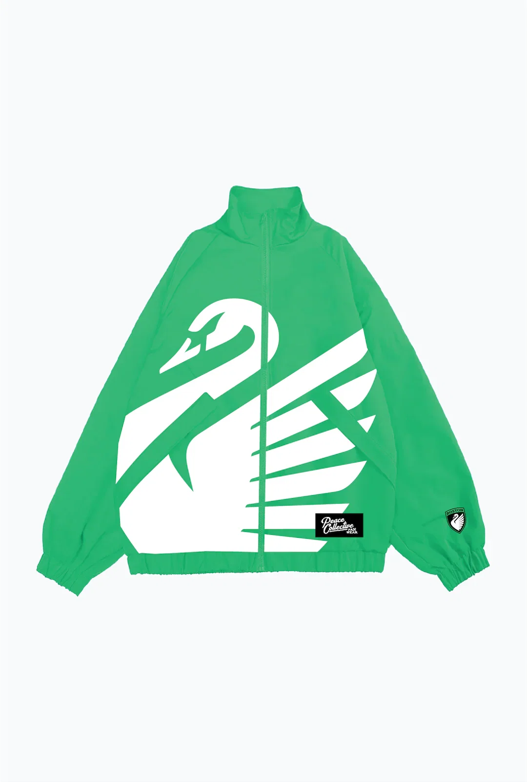 Image of Unisex Boston Legacy FC Emblem Nylon Jacket