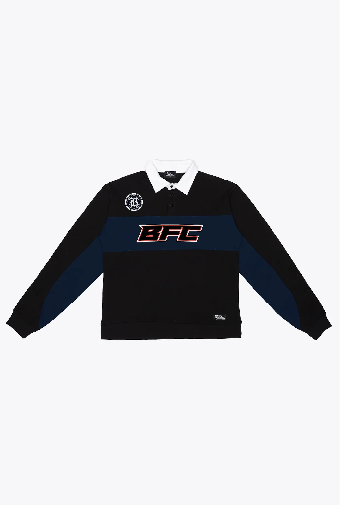 Image of Unisex Bay FC Oversized Long Sleeve Rugby Sweater