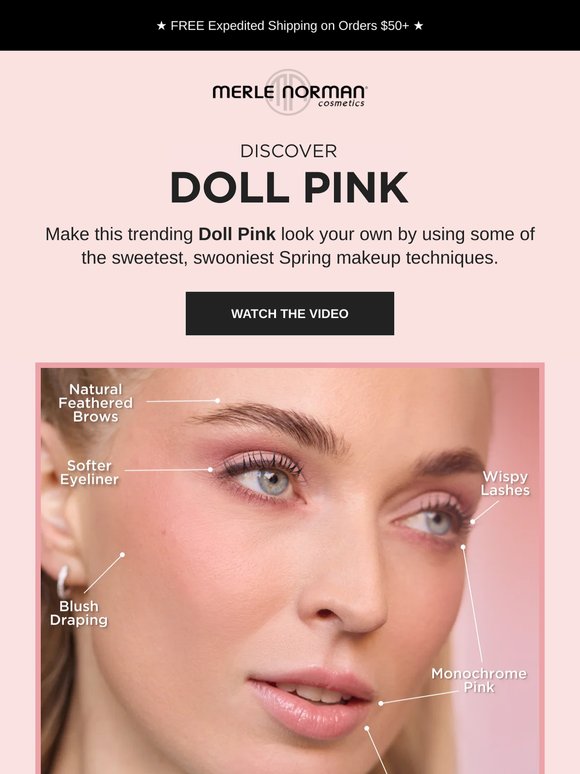 SWOON ALERT: Doll Pink trending now