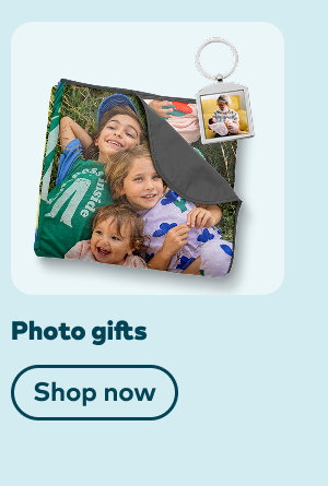 Photo gifts. Shop now.