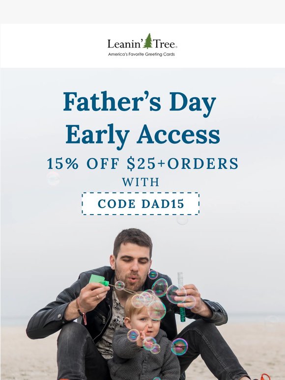 Father’s Day Sale Early Access 👔