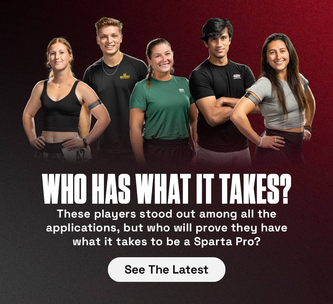 Who has what it takes? These players stood out among all the applications, but who will prove they have what it takes to be a Sparta Pro?