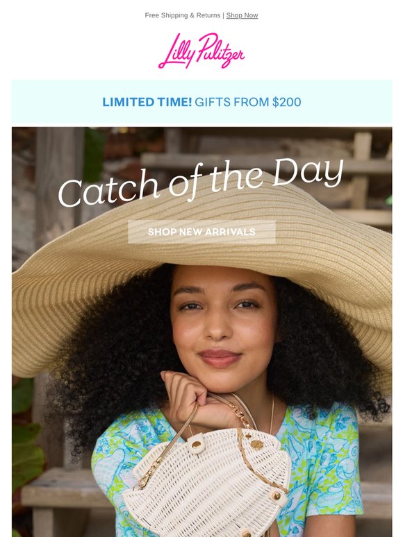Catch of the Day! Gifts from $200 Spend