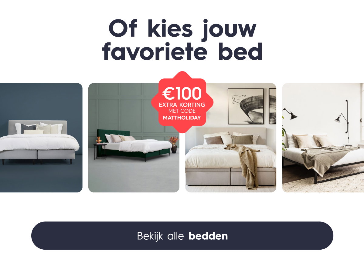 Of kies jouw favoriete bed