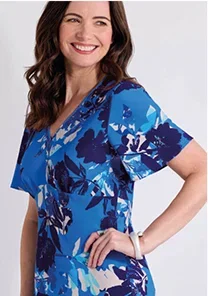 Floaty Crepe Tea Dress