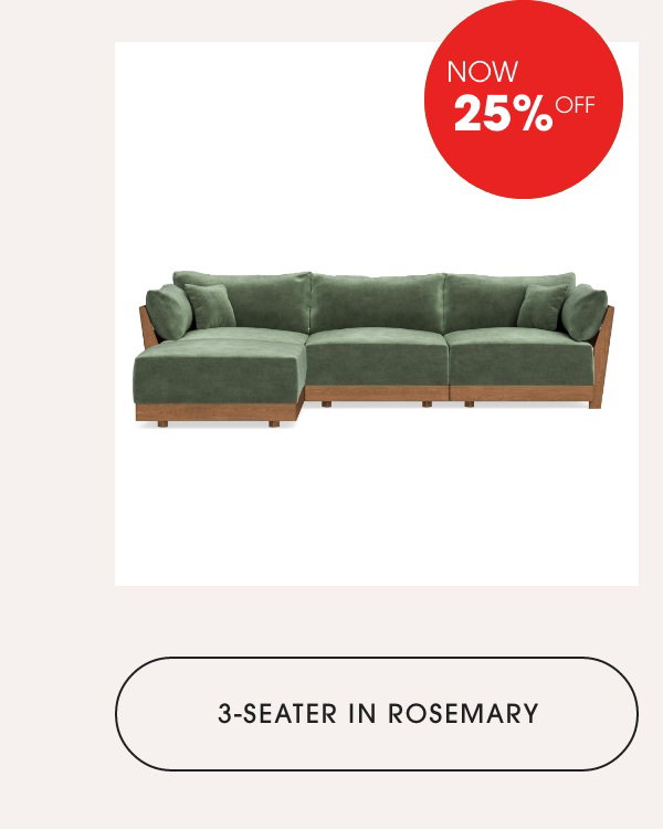 3-Seater in Rosemary