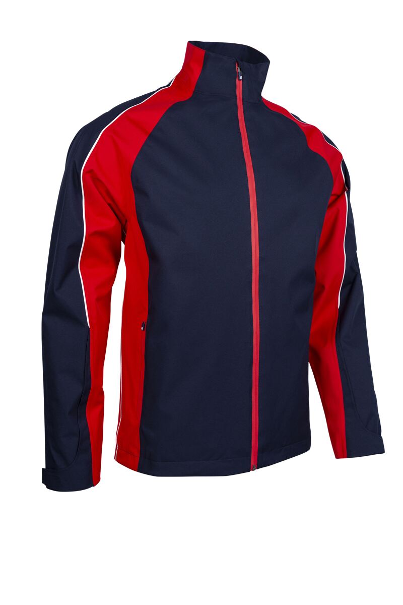 Mens Lightweight Waterproofs SS26 - Navy/Red/White