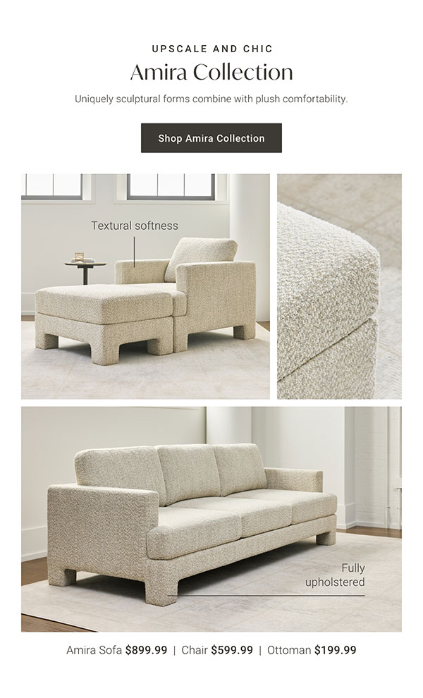 Amira Collection | Shop the Collection >