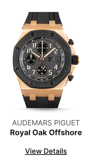 Pre-Owned Audemars Piguet Royal Oak Offshore Selfwinding Chronograph Anthracite Dial