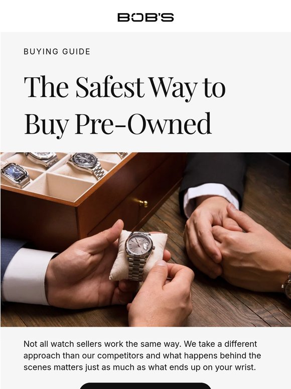 The Safest Way to Buy Pre-Owned