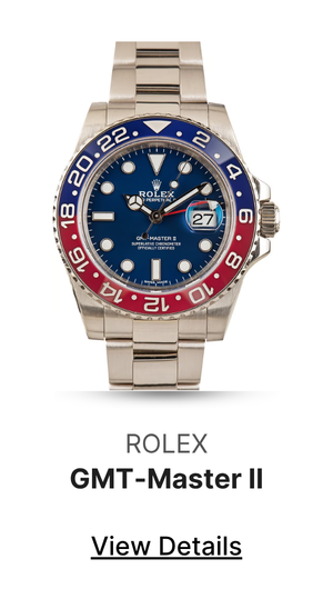 Pre-Owned 18k White Gold Rolex GMT-Master II Ref 116719BLRO Pepsi