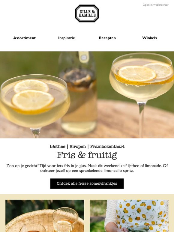 Fris, fruitig & verkoelend