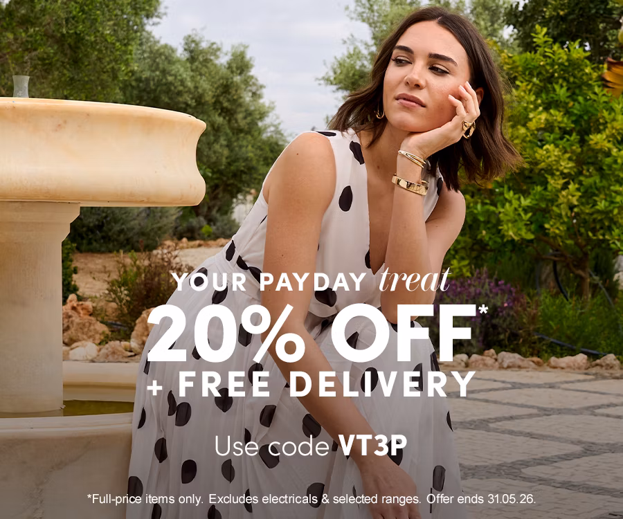 20% off and free delivery