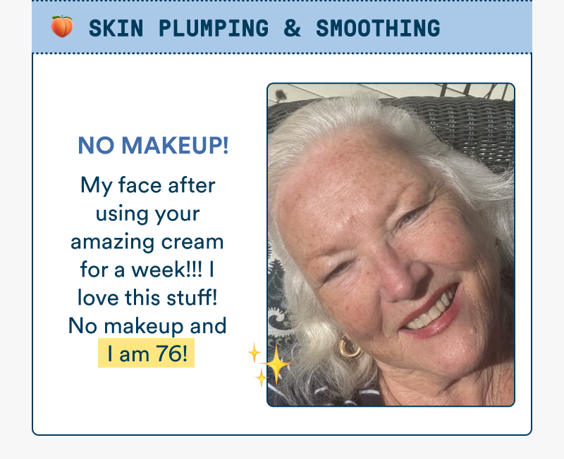 Photo of Marin Soothing Hydration Cream beside a cream smear in warm sunlight. Customer review explains the cream helped calm mosquito bite itching quickly.