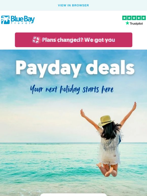 Payday’s Hottest Deals From £649pp 🛬