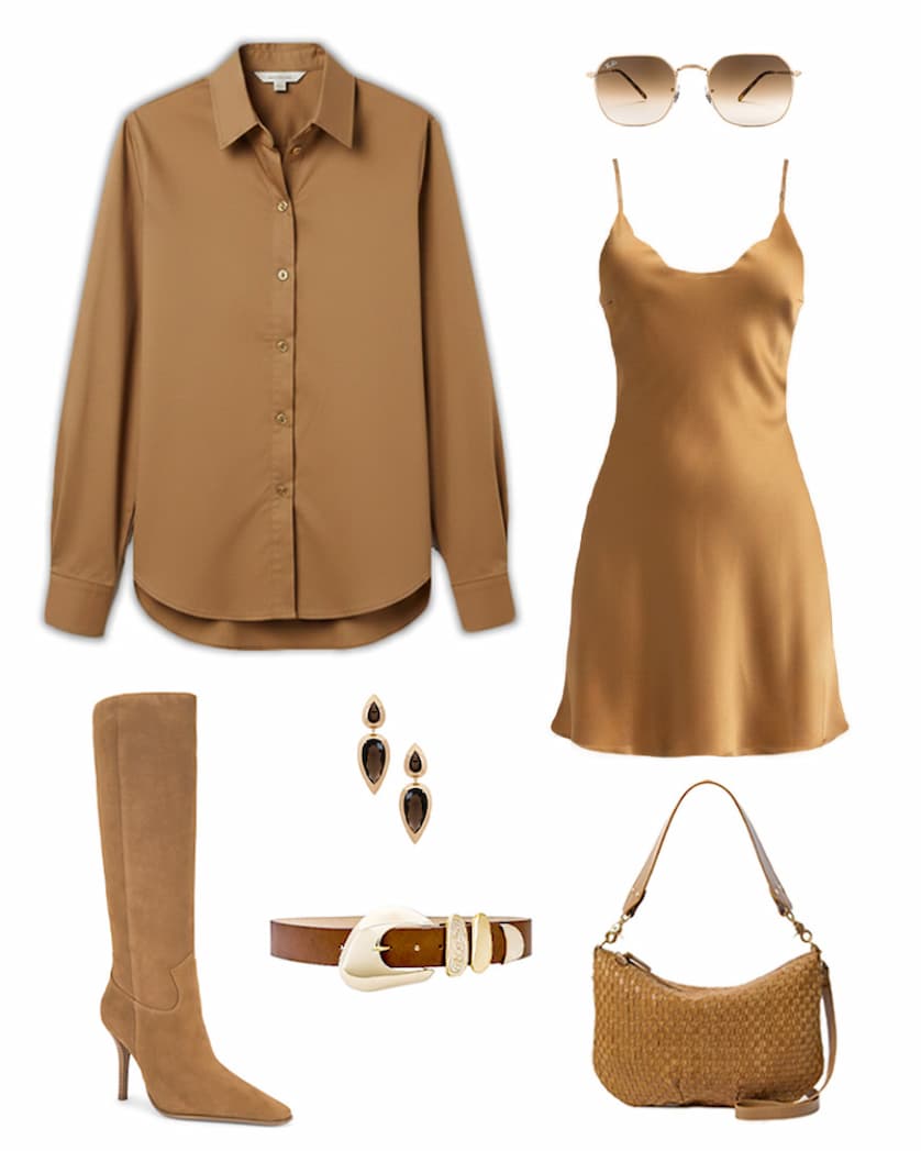 Basic Romy Mini Dress Dune