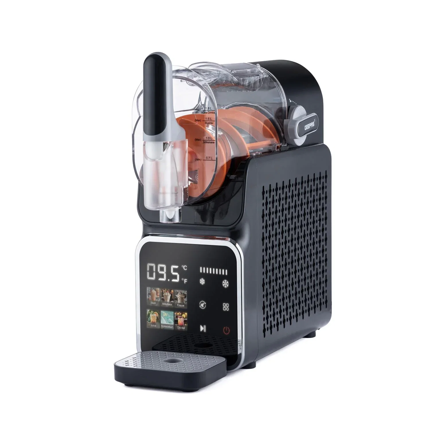 Image of 1.8L Slush Machine Touchscreen Icy Drink Maker For Icy Drinks & Cocktails