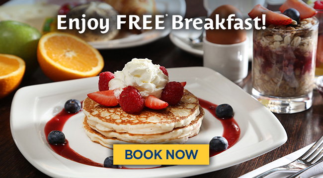 Free breakfast sale