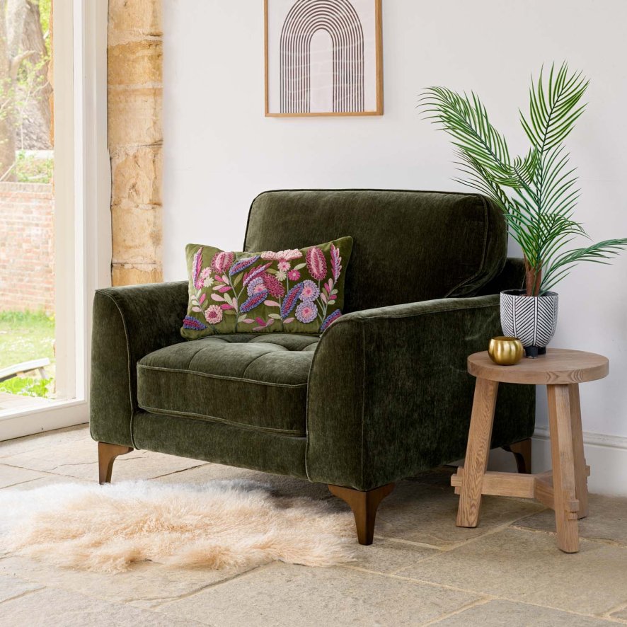 Image of Hartpury Armchair in Green