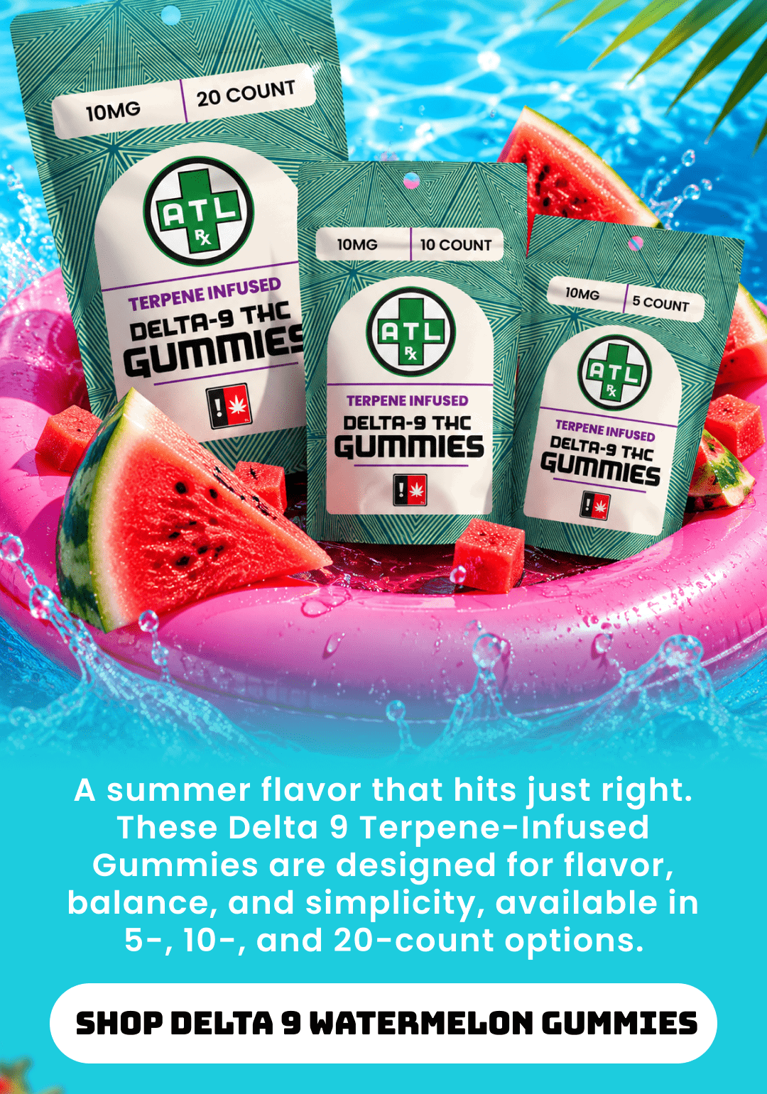 Delta 9 Watermelon Gummies