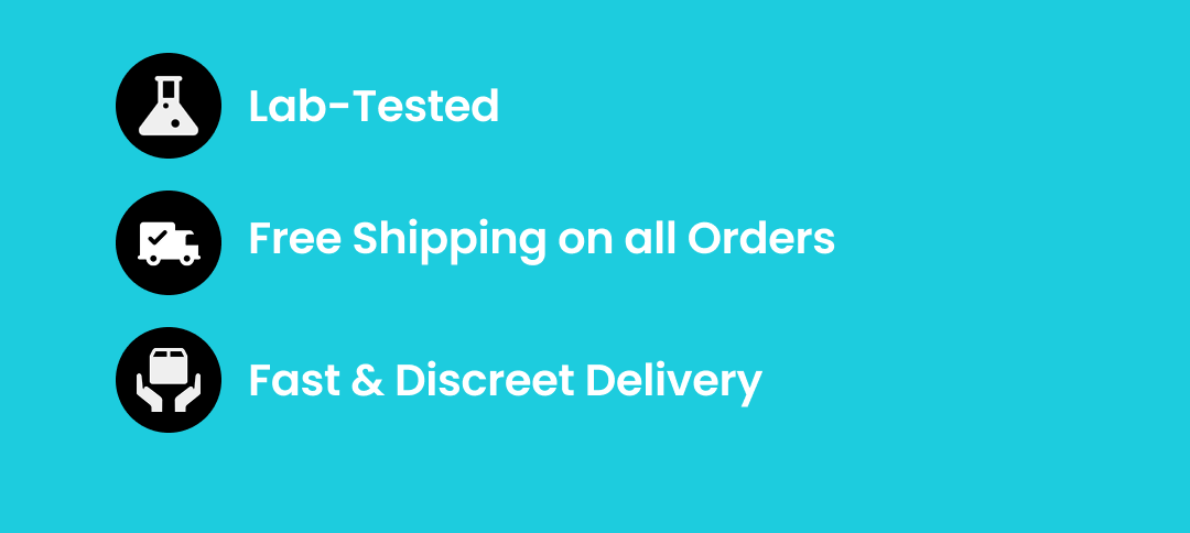 Lab-tested, Free Shipping on All Orders