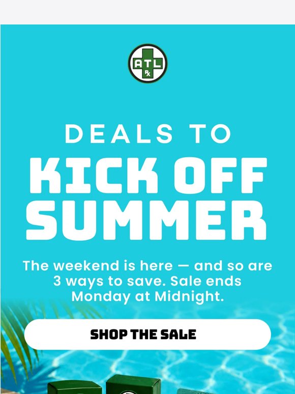 3 Deals To Kick Off Summer Right