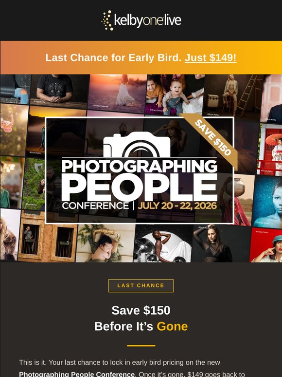 Last chance: lock in $149 for the People Conference