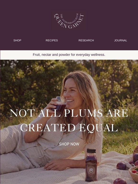 Not all plums are created equal!