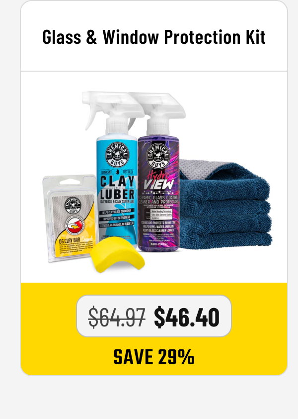 Glass & Window Protection Kit
