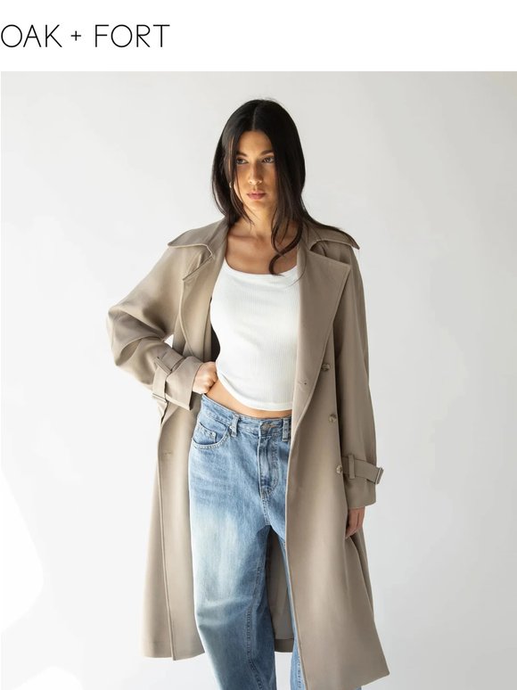 THE ICONIC TRENCH IS BACK