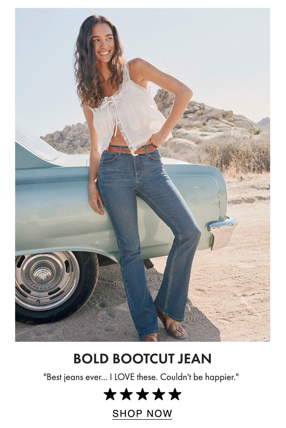 Bold Bootcut Jean Shop Now