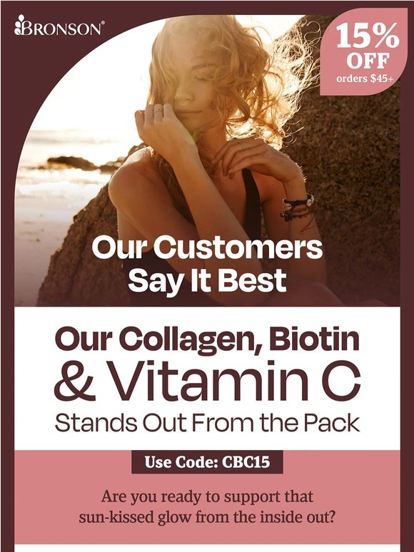 Why Do People Love Our Collagen, Biotin & Vitamin C?