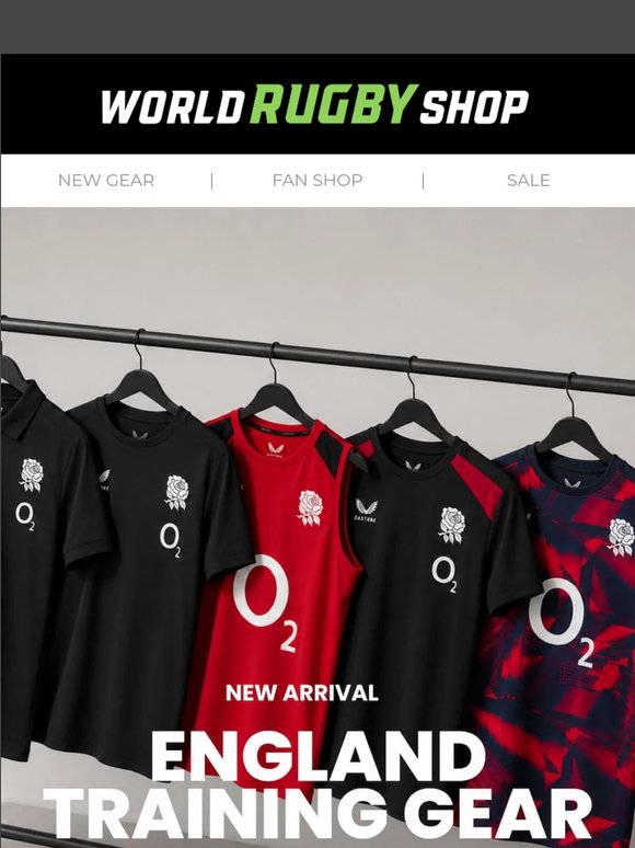🚨 Fresh England Rugby Gear Just Landed!