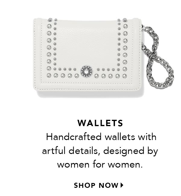 Wallets - Handcrafted wallets with artful details, designed by women for women. - Shop Now