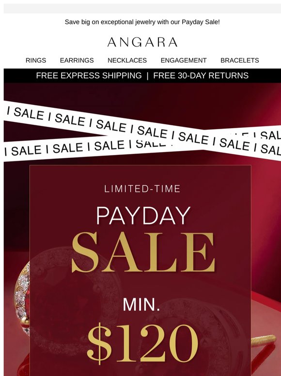 Payday Sale: Treat Yourself Today😄