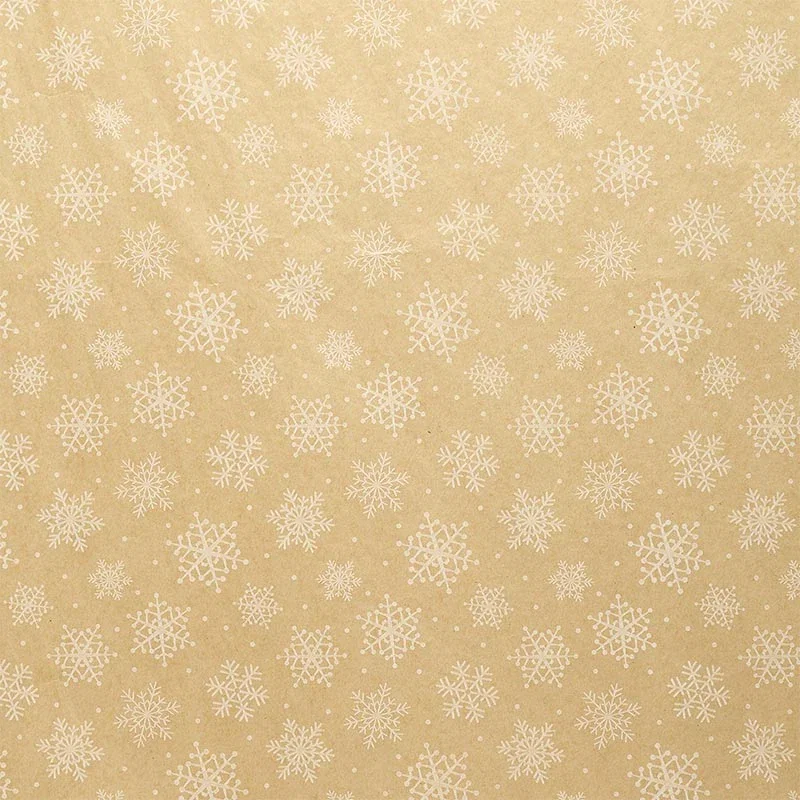 20 x 30 Kraft Snowflakes Tissue