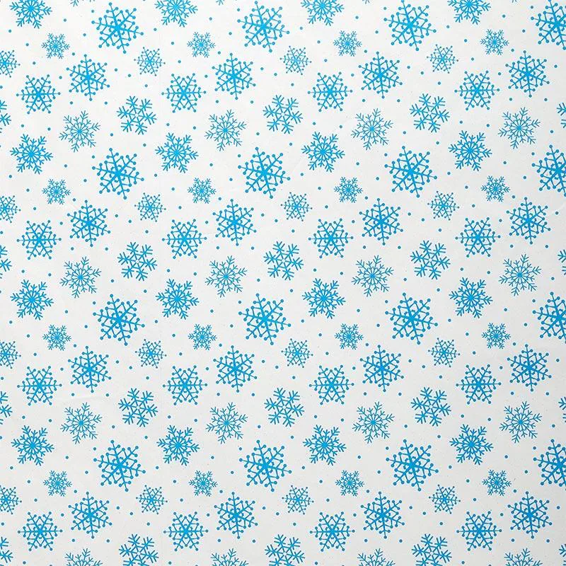 20 x 30 Blue Snowflakes Tissue