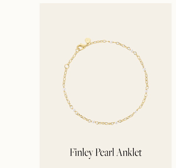 Finley Pearl Anklet