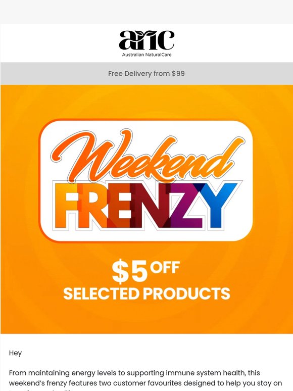 Weekend Frenzy: 48 HOURS ONLY