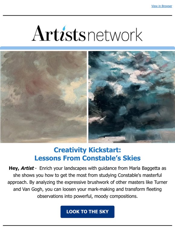 Creativity Kickstart: Paint Expressive Skies