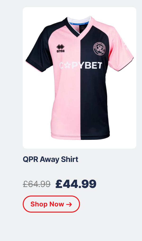 QPR away shirt