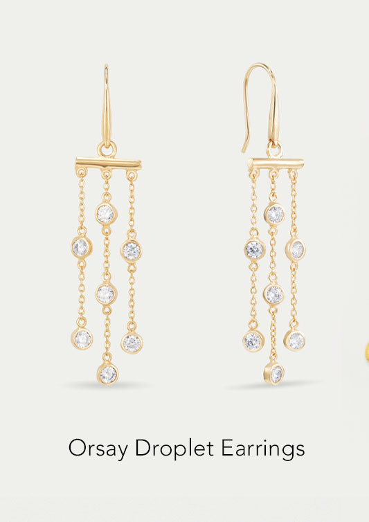 Orsay Droplet Earrings.