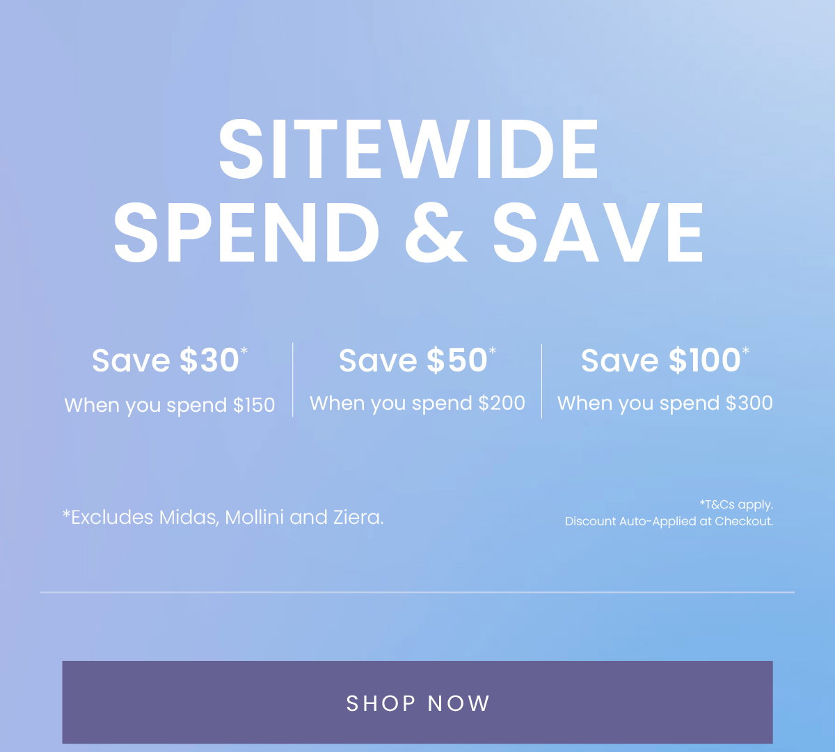 SPEND & SAVE