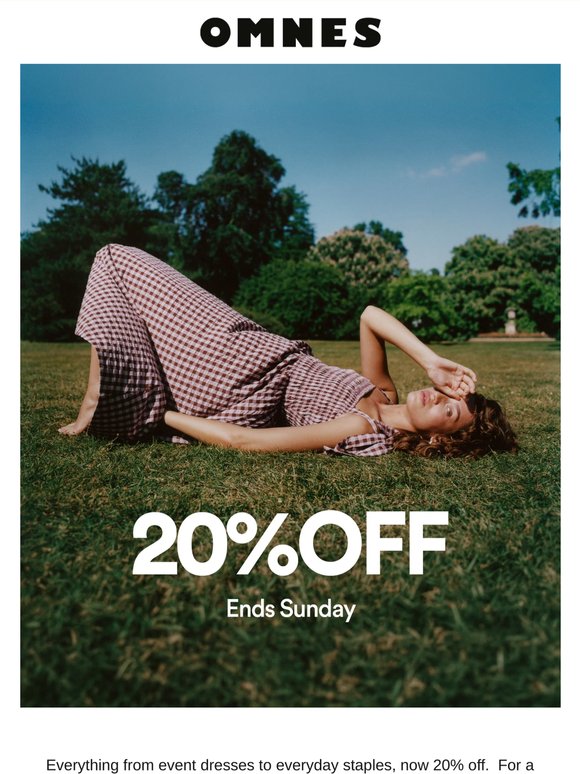 20% OFF ALL YOUR FAVOURITES