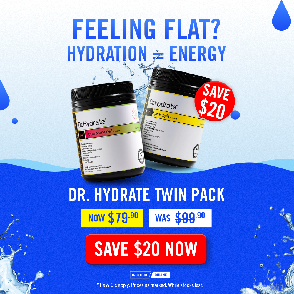 SAVE $20 DR HYDRATE TWIN PACK