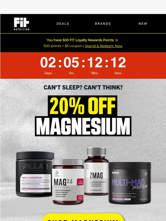 20% OFF May Deals are wrapping up 🖐️