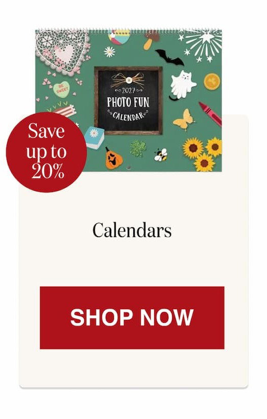 Calendars [Click here to Shop Now]