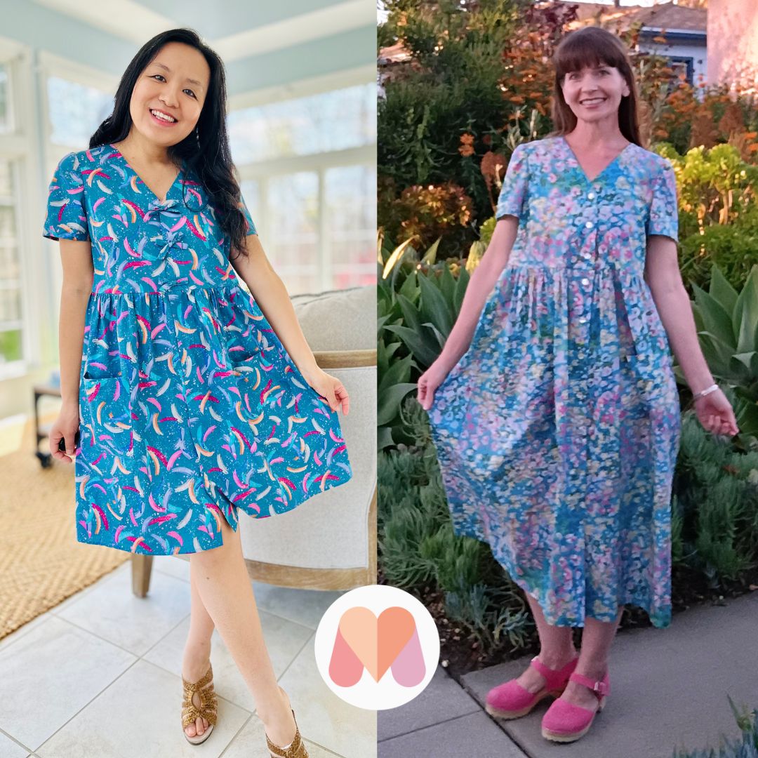 Sew the Tilly and the Buttons Nell with our latest kits
