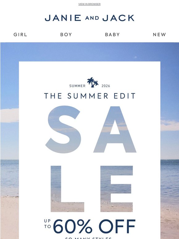 The Summer Edit Sale has arrived